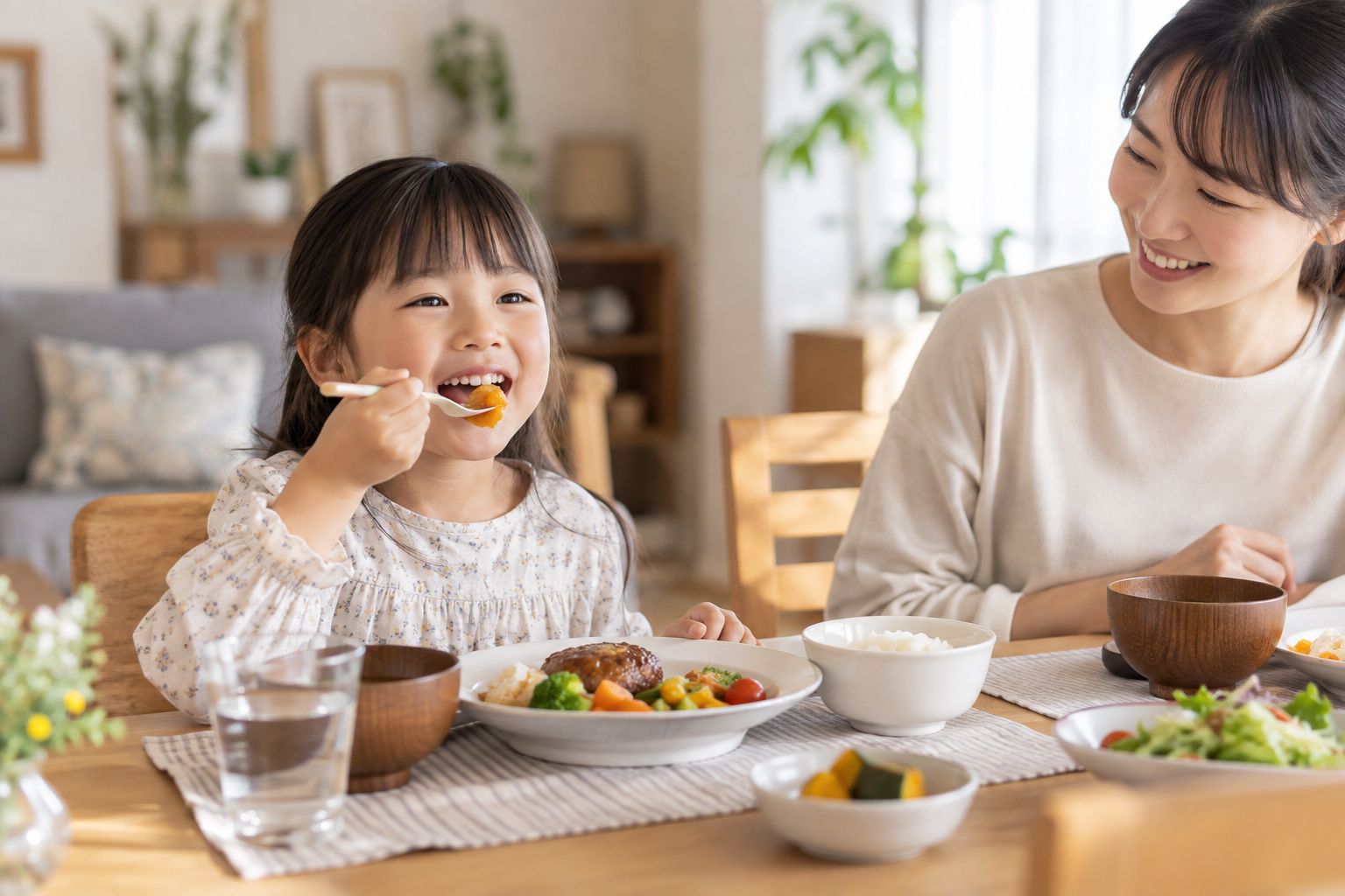 子どもの成長と食べること