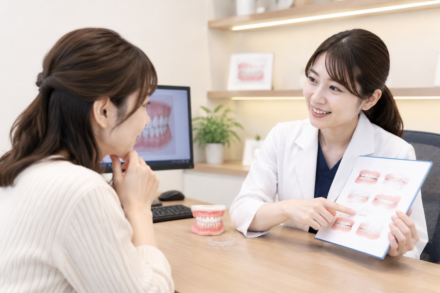 矯正無料相談の様子