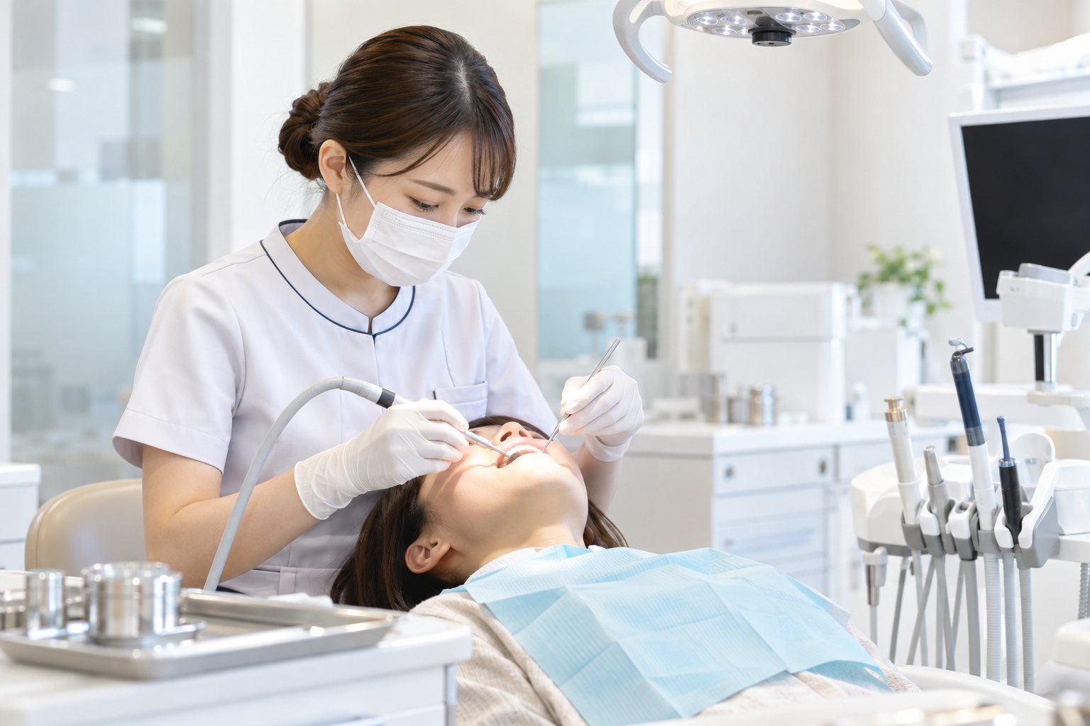 歯科で受けられる検査とクリーニング